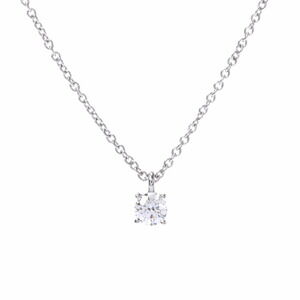 TIFFANY Solitaire Necklace Diamond
